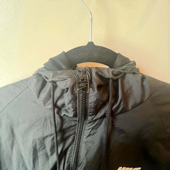 Nike Tracksuit Windbreaker Top Black Blue Neon Men’s XL - Picture 2 of 8